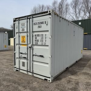 new **hc** shipping/storage container – wind and watertight – gray